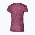 Women's running shirt Mizuno Impulse Core Graphic Tee violet quartz 2