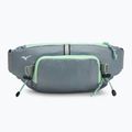 Mizuno Running Belt 2Way Waist Porch grey 2