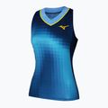 Women's Mizuno Frontier Tank W bellwether blue T-shirt 3