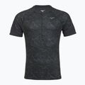 Men's Mizuno Graphic Trail Tee black running shirt