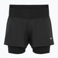 Men's Mizuno Trail ER 2IN1 running shorts black