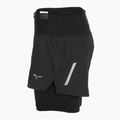 Men's Mizuno Trail ER 2IN1 running shorts black 3