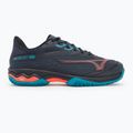 Men's padel shoes Mizuno Wave Exceed Light 2 Padel salute/ hibiscus/ enamel blue 2