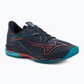 Padel shoes Mizuno Wave Exceed Tour 6 Padel salute/hibiscus/enamel blue