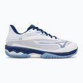 Women's tennis shoes Mizuno Wave Exceed Light 2 CC white/ bellwether blue/ bel air blue 2