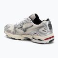Men's shoes Mizuno Wave Rider 10 mizuno snow white/black sand/ryth red 3