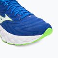 Men's running shoes Mizuno Wave Sky 8 reflex blue c/white/green geck 7