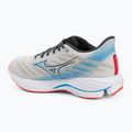 Men's running shoes Mizuno Wave Rider 28 nimbus cloud/blue pace/igniotion red 3