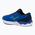 Men's running shoes Mizuno Wave Revolt 3 Reflex blue c/green gecko/peacoat 3