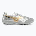 Men's football boots Mizuno Morelia Sala Pro TF galaxy silver/gold/gold 2