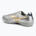 Men's football boots Mizuno Morelia Sala Pro TF galaxy silver/gold/gold 3