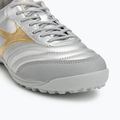 Men's football boots Mizuno Morelia Sala Pro TF galaxy silver/gold/gold 7