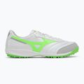Men's football boots Mizuno Morelia Sala Pro TF white/neon green/galaxy silver 2