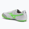 Men's football boots Mizuno Morelia Sala Pro TF white/neon green/galaxy silver 3