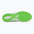 Men's football boots Mizuno Morelia Sala Pro TF white/neon green/galaxy silver 4