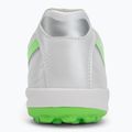 Men's football boots Mizuno Morelia Sala Pro TF white/neon green/galaxy silver 6