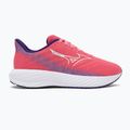 Children's running shoes Mizuno Enerzy Rider Jr camelliarose/ snowwhite/violiet 2