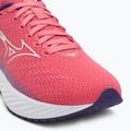 Children's running shoes Mizuno Enerzy Rider Jr camelliarose/ snowwhite/violiet 7