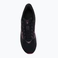 Children's running shoes Mizuno Enerzy Rider Jr black/camelliarose/ paisleypurple 5