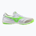 Men's football boots Mizuno Morelia Sala Elite TF white/neon green/galaxy silver
