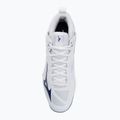 Volleyball shoes Mizuno Wave Dimension Mid white/bellwether blue/belairblu 5