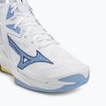 Volleyball shoes Mizuno Wave Momentum 3 Mid white/bellwether blue/belairblu 7