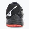 Mizuno Thunder Blade Z volleyball shoes black/neon flame/peacock blue 6