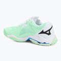 Mizuno Wave Lightning Z8 volleyball shoes neo mint/black/frontier blue 3