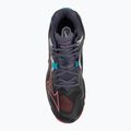 Volleyball shoes Mizuno Wave Lightning Z8 Mid black/neon flame/peacock blue 5