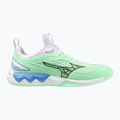 Mizuno Wave Luminous 3 neo mint/black/frontier blue volleyball shoes 8