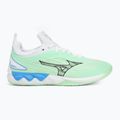 Mizuno Wave Luminous 3 neo mint/black/frontier blue volleyball shoes 2