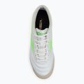 Men's football boots Mizuno Morelia Sala Pro IN white/neon green/galaxy silver 5