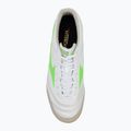 Men's football boots Mizuno Morelia Sala Elite IN white/neon green/galaxy silver 5