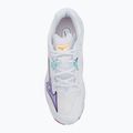 Women's volleyball shoes Mizuno Wave Lightning Z8 white/violet indigo/camelliaros 5