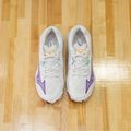 Women's volleyball shoes Mizuno Wave Lightning Z8 white/violet indigo/camelliaros 14