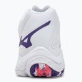Women’s volleyball shoes Mizuno Wave Lightning Z8 Mid white/violet indigo/camelliaros 6