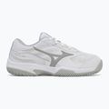 Women's tennis shoes Mizuno Break Shot 5 CC white/ ultimate gray/ harbor mist 2