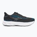 Men's running shoes Mizuno Wave Skyrise 6 black/white/blue pace 2