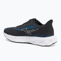 Men's running shoes Mizuno Wave Skyrise 6 black/white/blue pace 3