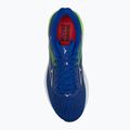 Men's running shoes Mizuno Wave Inspire 21 reflex blue c/white/green gecko 5
