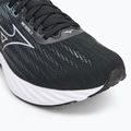 Men's running shoes Mizuno Wave Inspire 21 2E black/silver/metallic gray 7