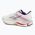 Women's running shoes Mizuno Wave Inspire 21 snow white/vintage indigo/camellia rose 3