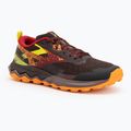 Men's running shoes Mizuno Wave Ibuki 5 rum raisin / rythmic red / eve primro