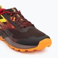 Men's running shoes Mizuno Wave Ibuki 5 rum raisin / rythmic red / eve primro 7