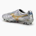 Men's football boots Mizuno Morelia Dna Japan Md galaxy silver/gold/gold 3