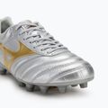 Men's football boots Mizuno Morelia Dna Japan Md galaxy silver/gold/gold 7