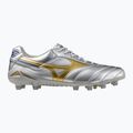 Men's football boots Mizuno Morelia Dna Japan Md galaxy silver/gold/gold