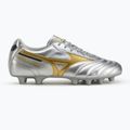 Men's football boots Mizuno Morelia II Club Md galaxy silver/gold/gold 2