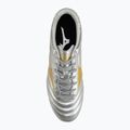 Men's football boots Mizuno Morelia II Club Md galaxy silver/gold/gold 5