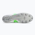 Men's football boots Mizuno Morelia II Club Md white/neon green/galaxy silver 4